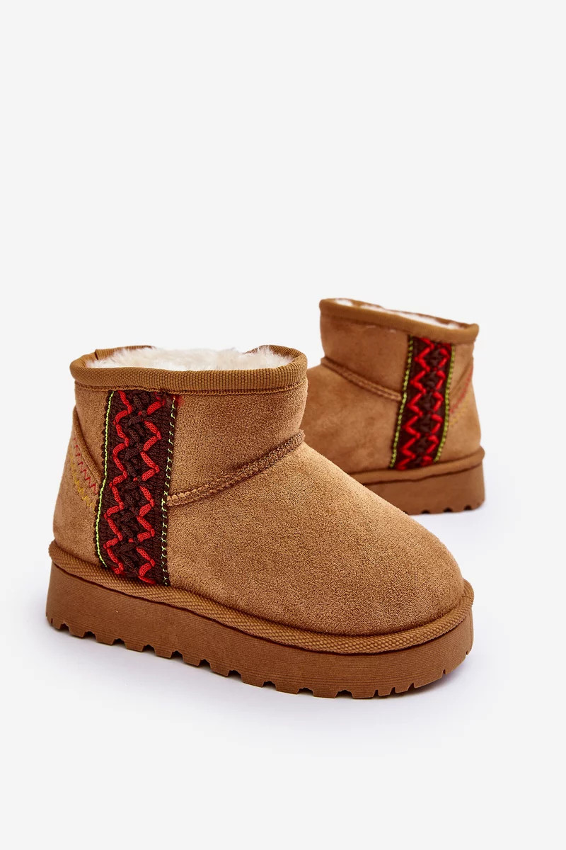 Dětské zateplené sněhule Camel Leonora 29