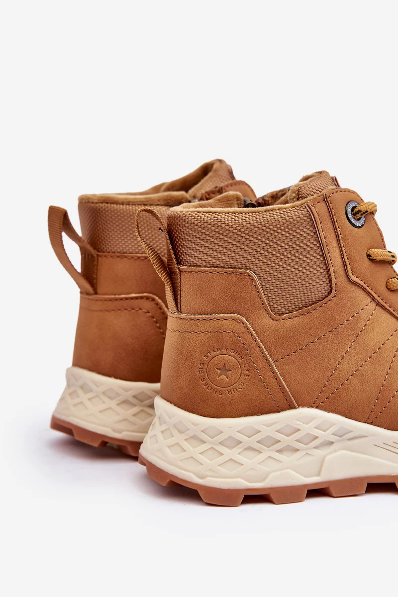 Dětské zateplené turistické trekové boty Camel Big Star 31