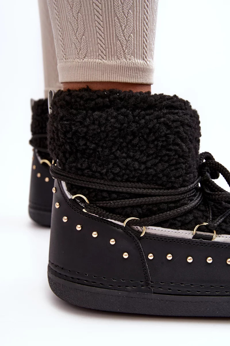 Dámské černé zateplené boty do sněhu Rohes 41/42