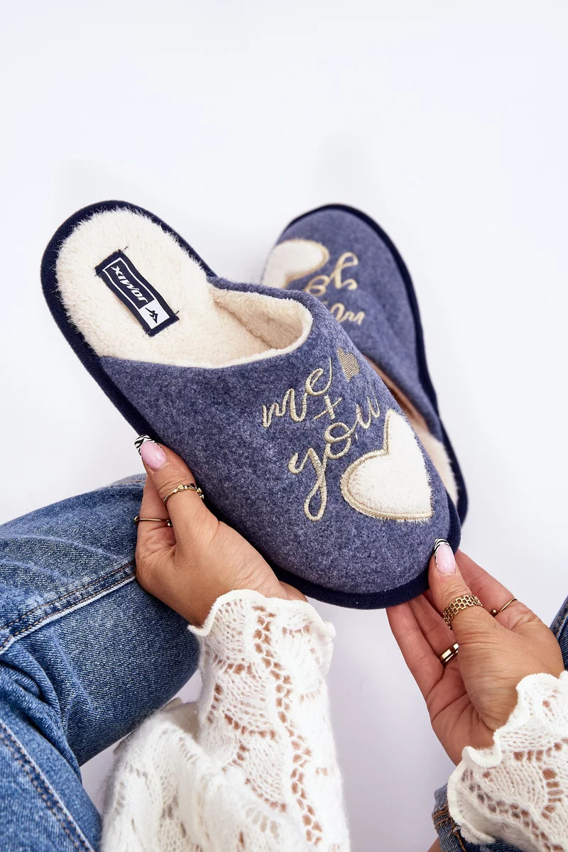 Dámské klasické zateplené pantofle Blue Mabira 38/39