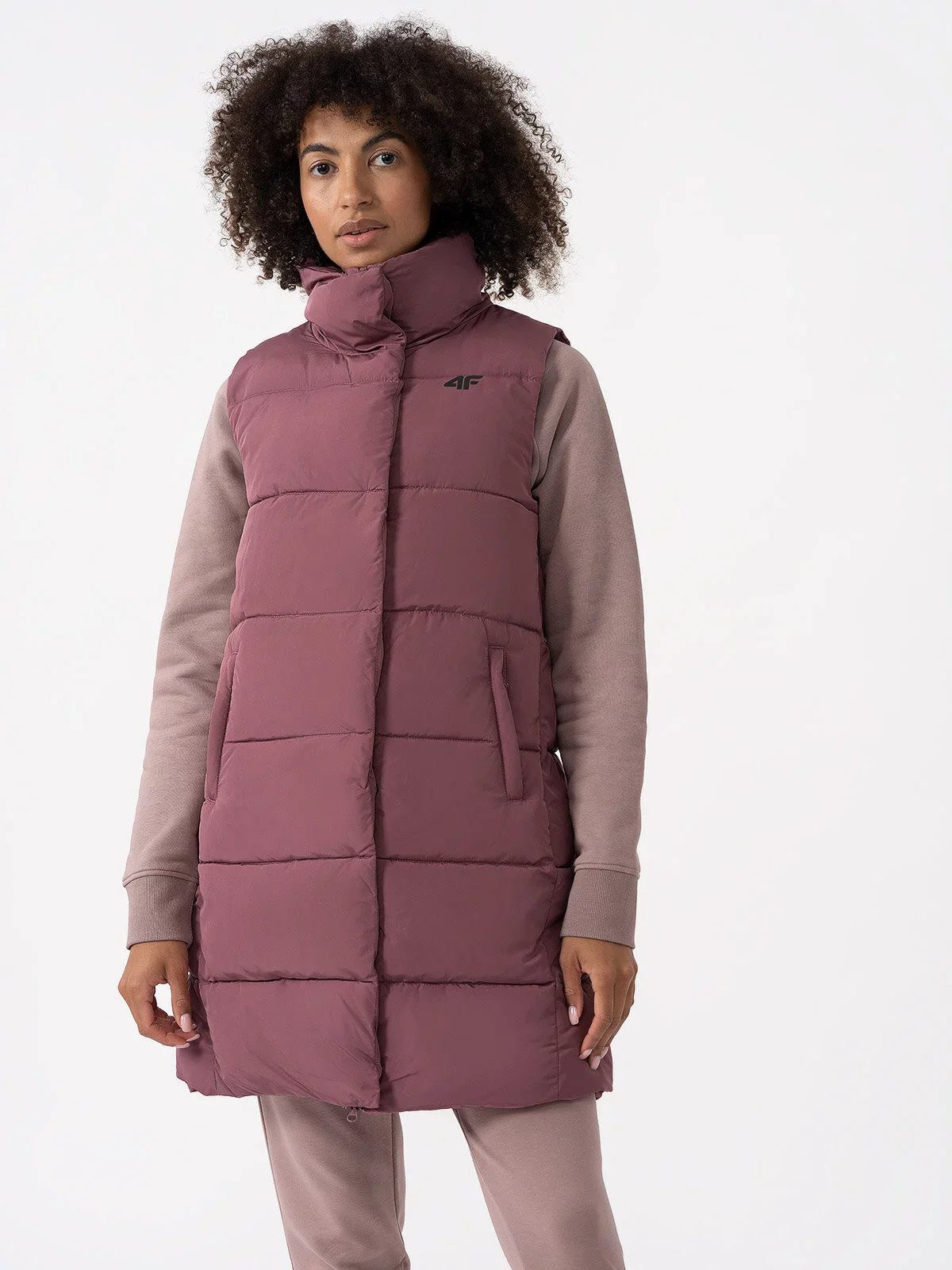 Dámská prodloužená vesta XXL