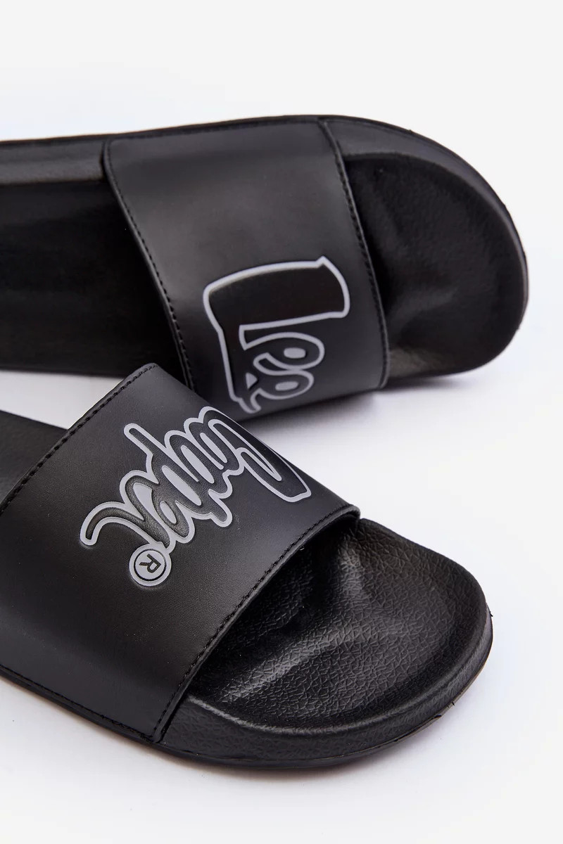 Pánské pantofle Lee Cooper černé 41 Pánské pantofle Lee Cooper černé 41