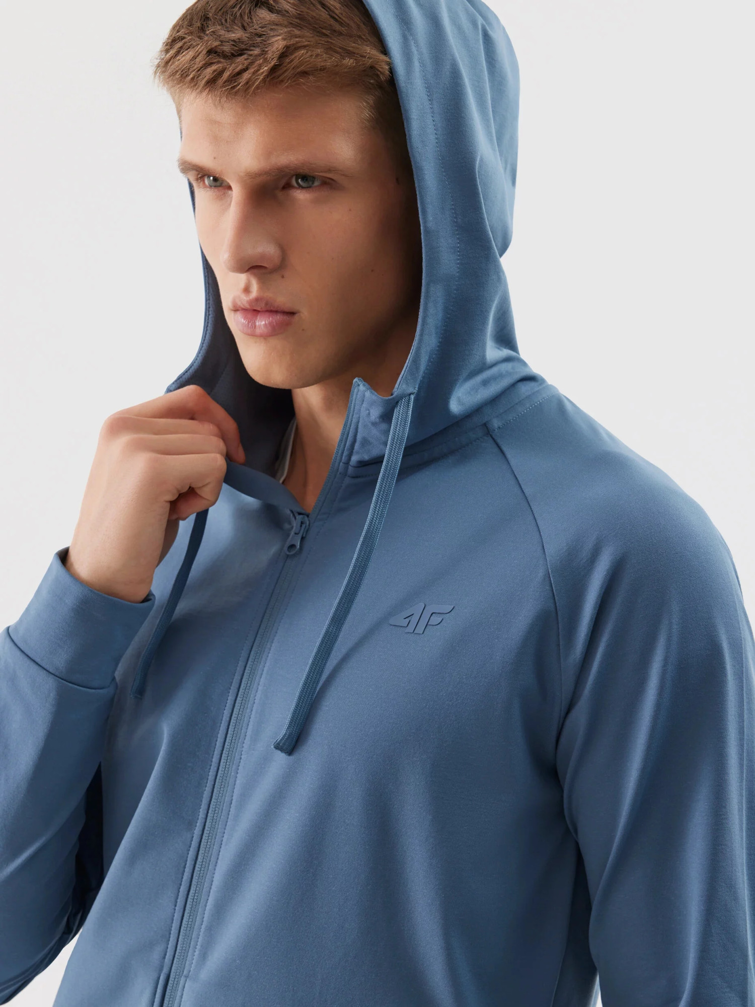 Pánska športová mikina 4F - modrá M