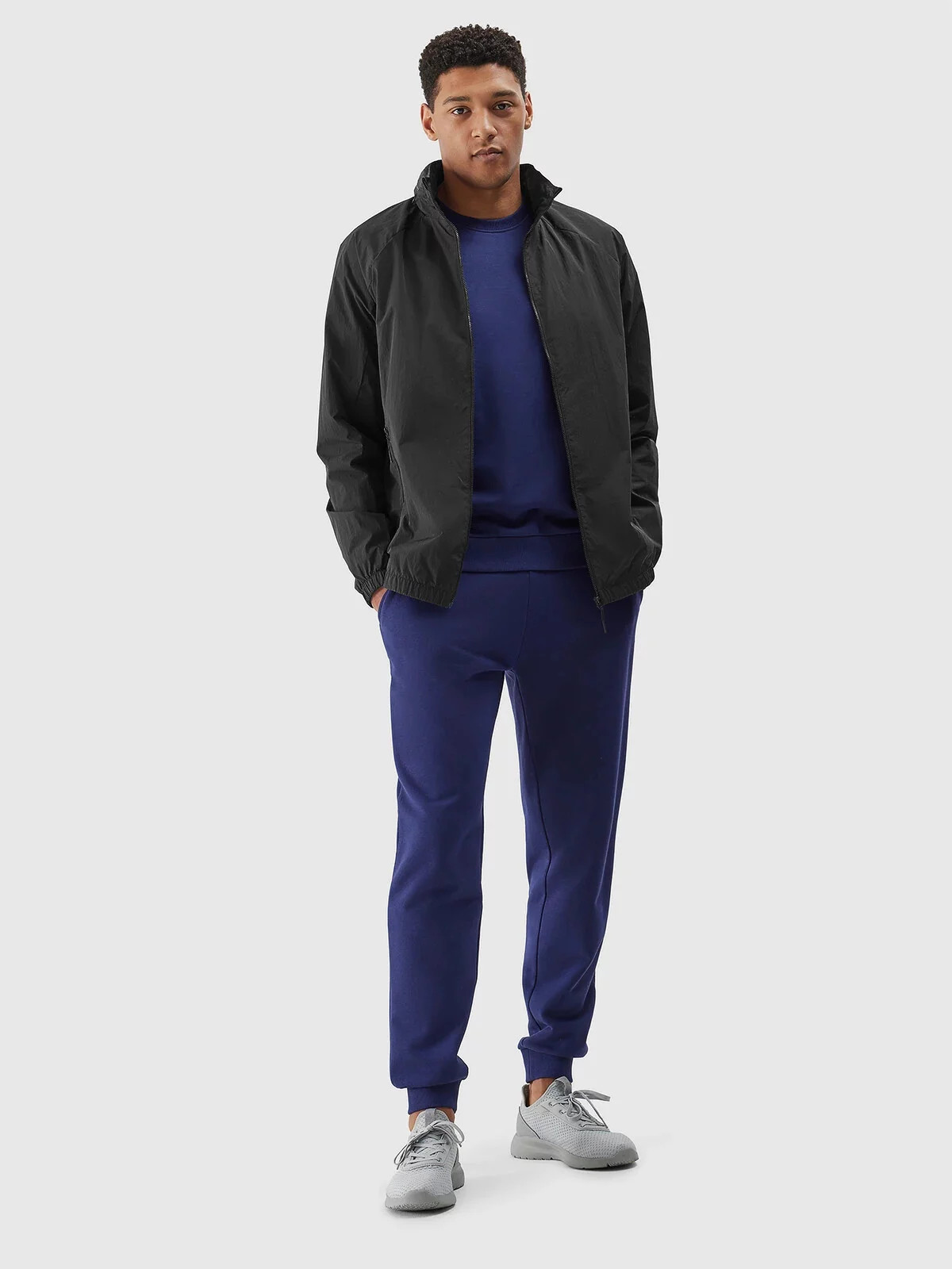 Pánska prechodná bunda 4F - čierna L