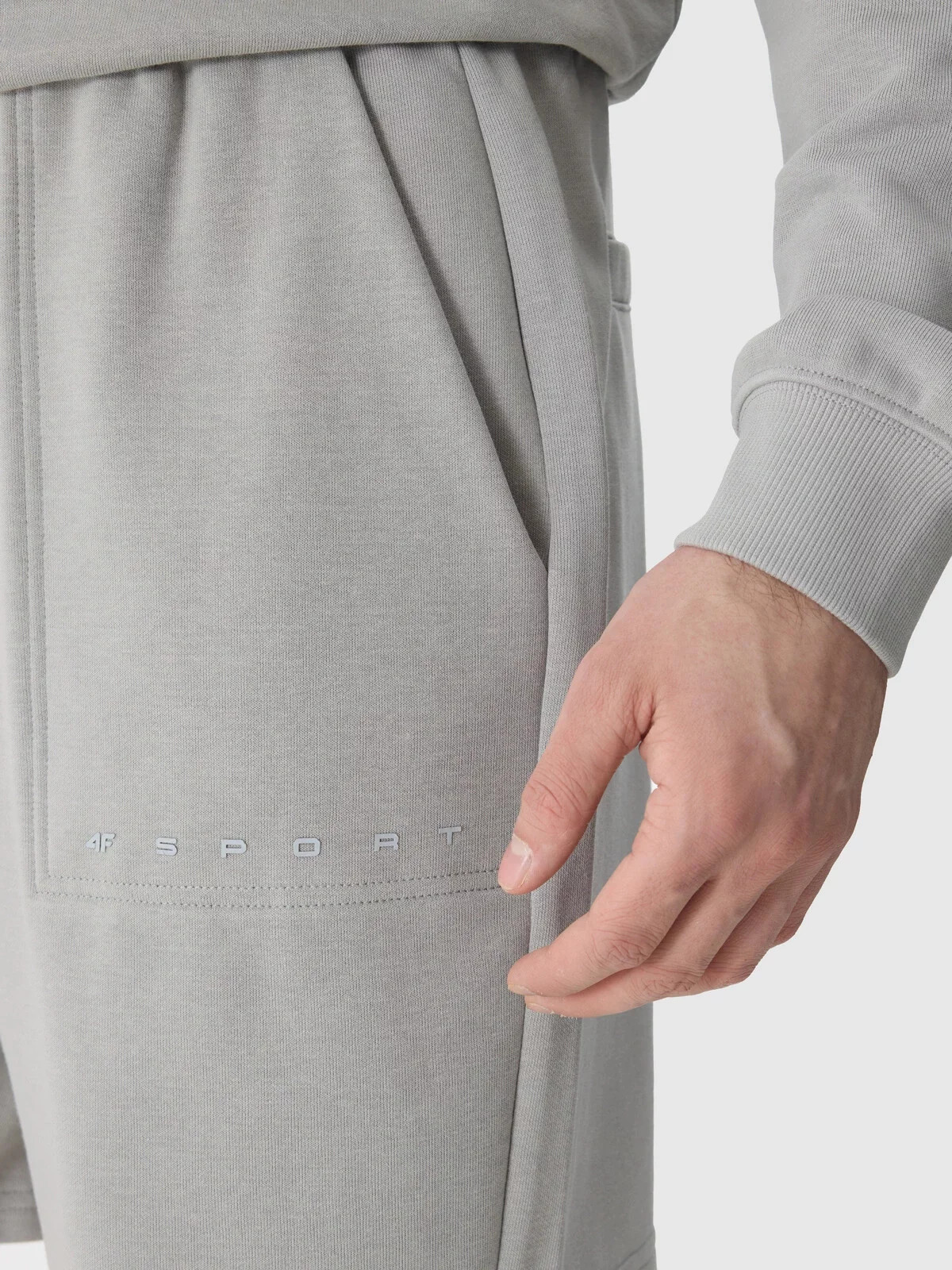 Pánske tepláky 4F - sivé XL