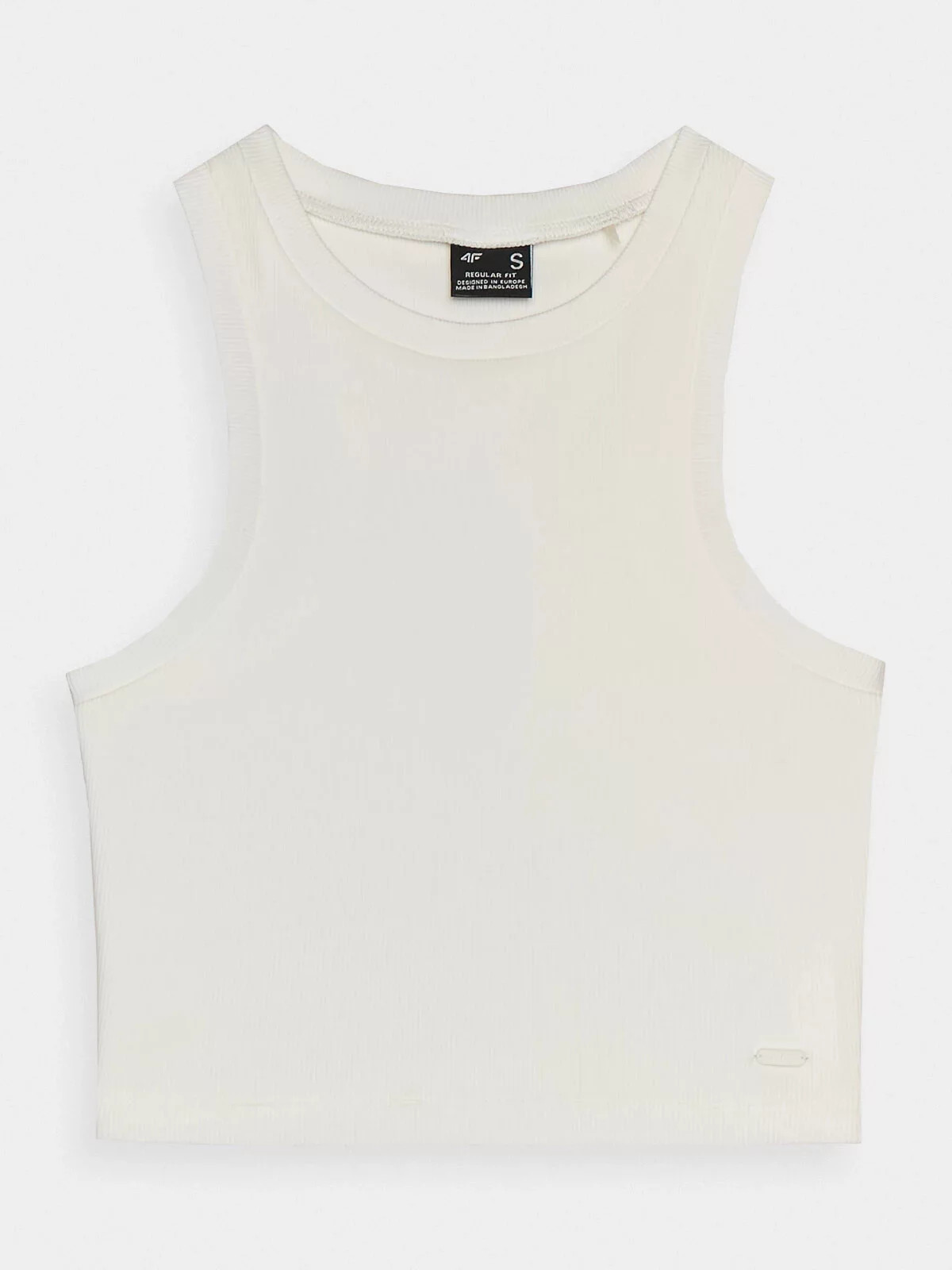 Dámsky top slim 4F - krémový XXL Dámsky top slim 4F - krémový XXL