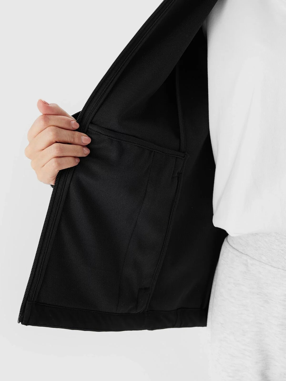 Dámska softshellová vetruodolná bunda s membránou 5000 4F - čierna XS