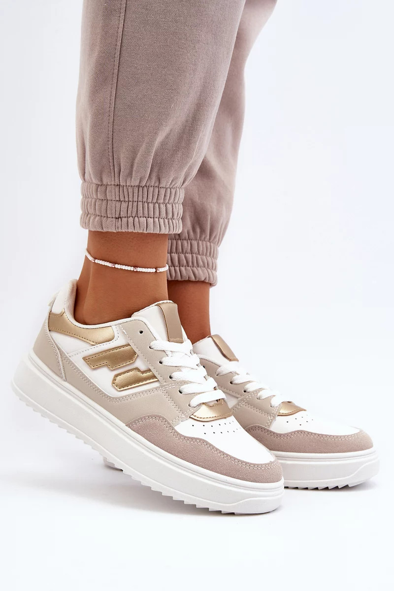 Dámské béžové nízké tenisky Regines 37