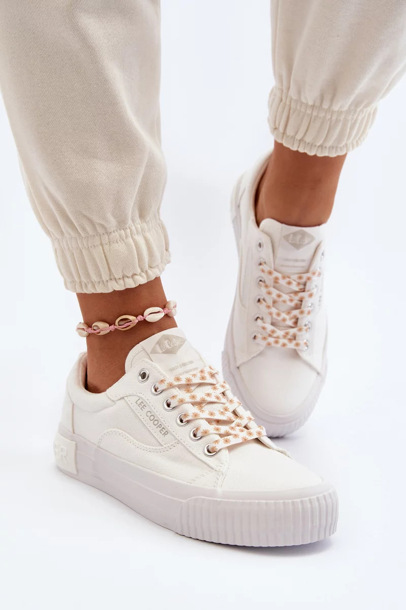 Dámske tenisky Lee Cooper White 39