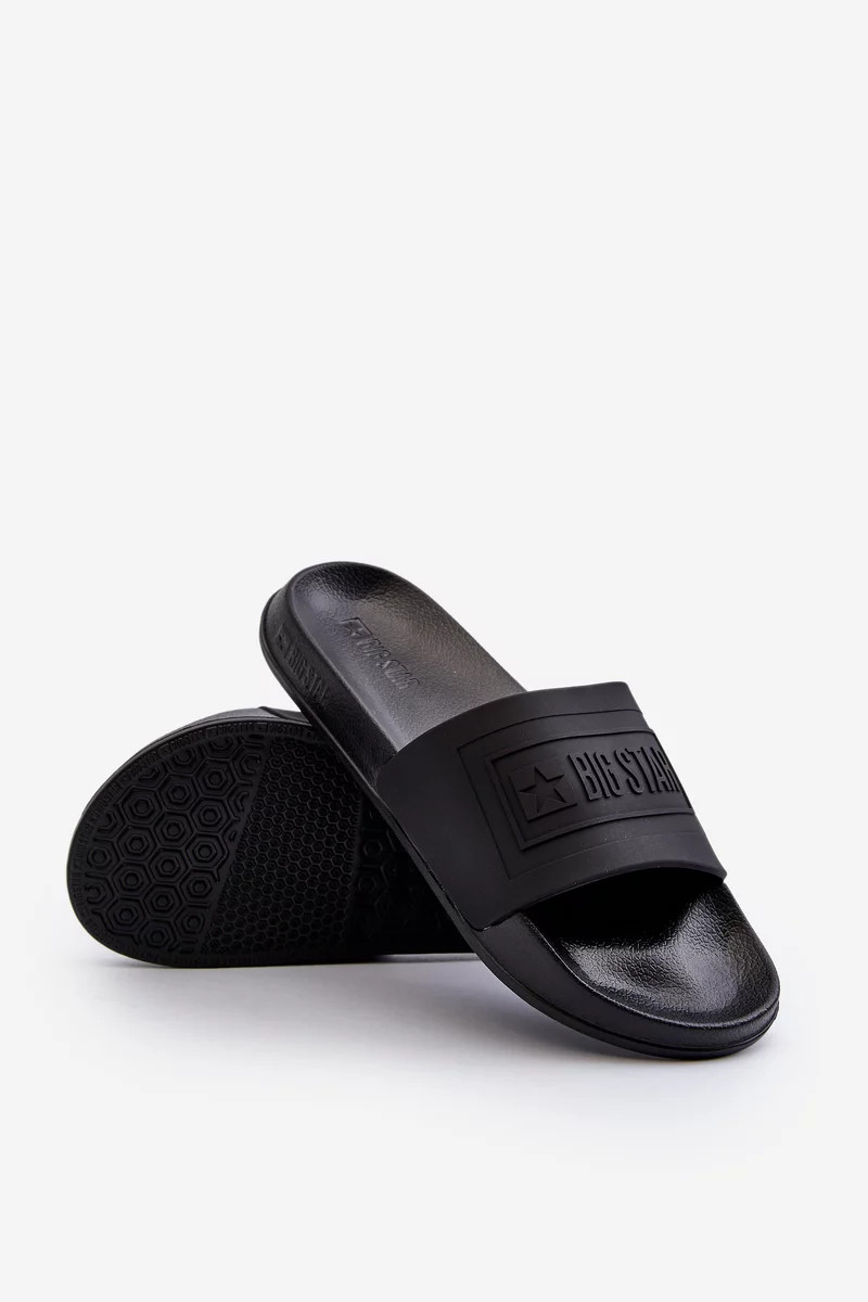 Pánské pantofle Big Star černé 42