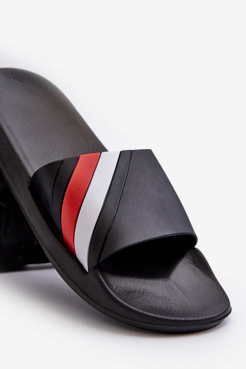 Lehké pánské pantofle Bemostom Classic, černé 40