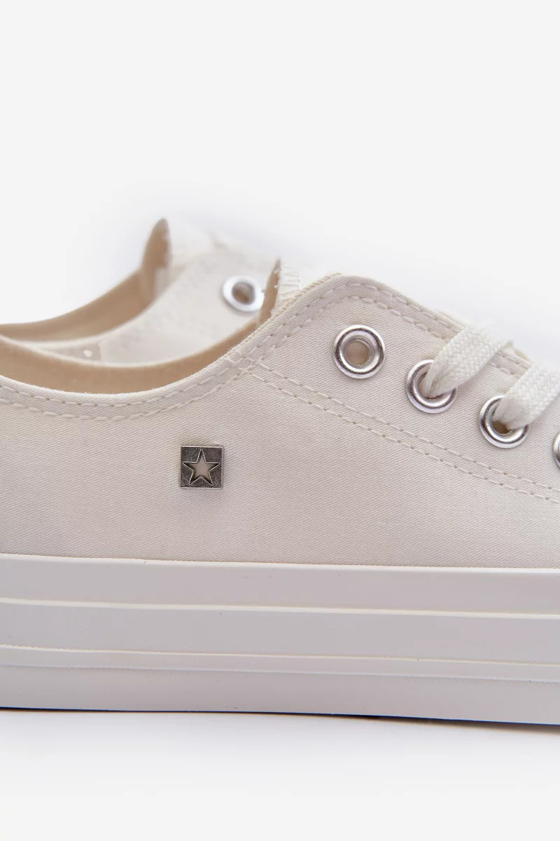 Pánské nízké tenisky Big Star Bílé 41 Pánské nízké tenisky Big Star Bílé 41