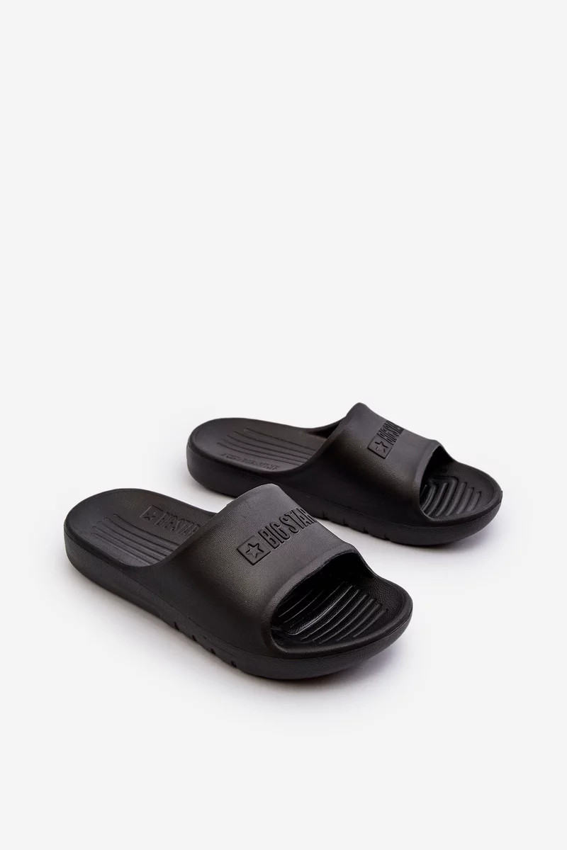 Ľahké detské penové papuče Big Star Black 30