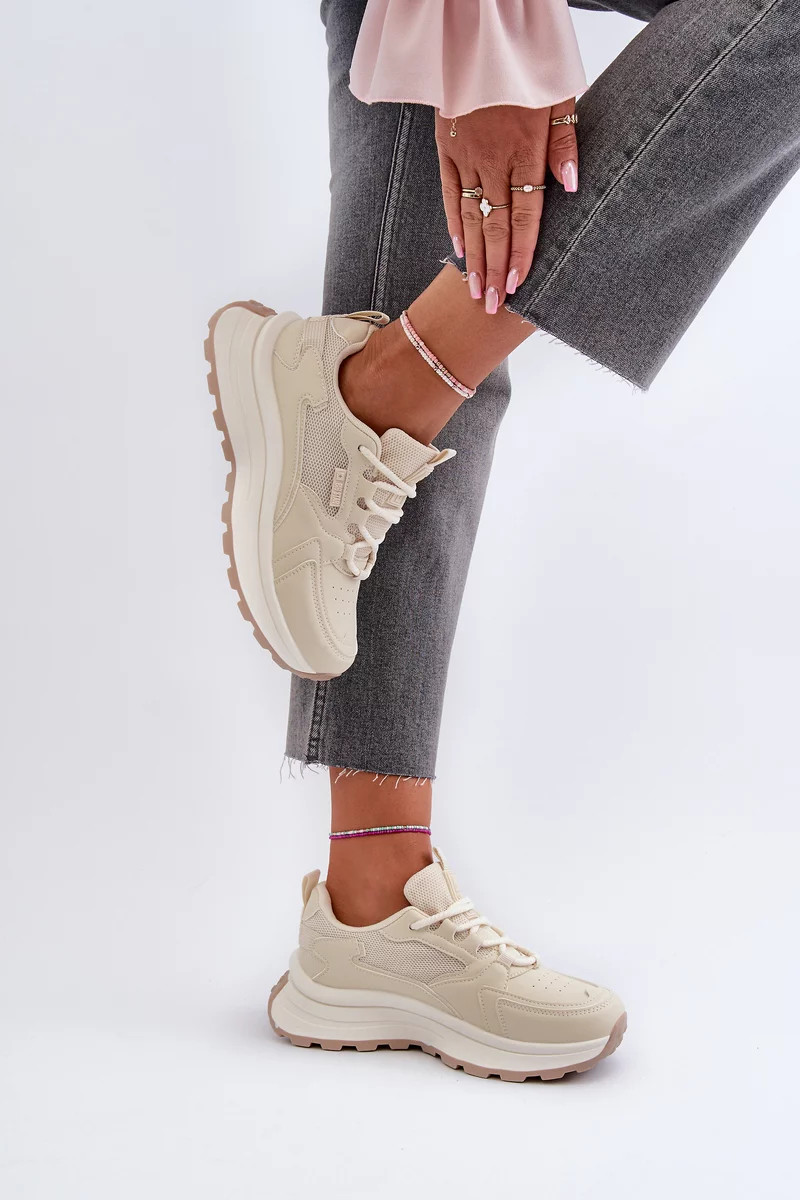 Dámske tenisky HI-POLY SYSTEM Big Star Beige 41