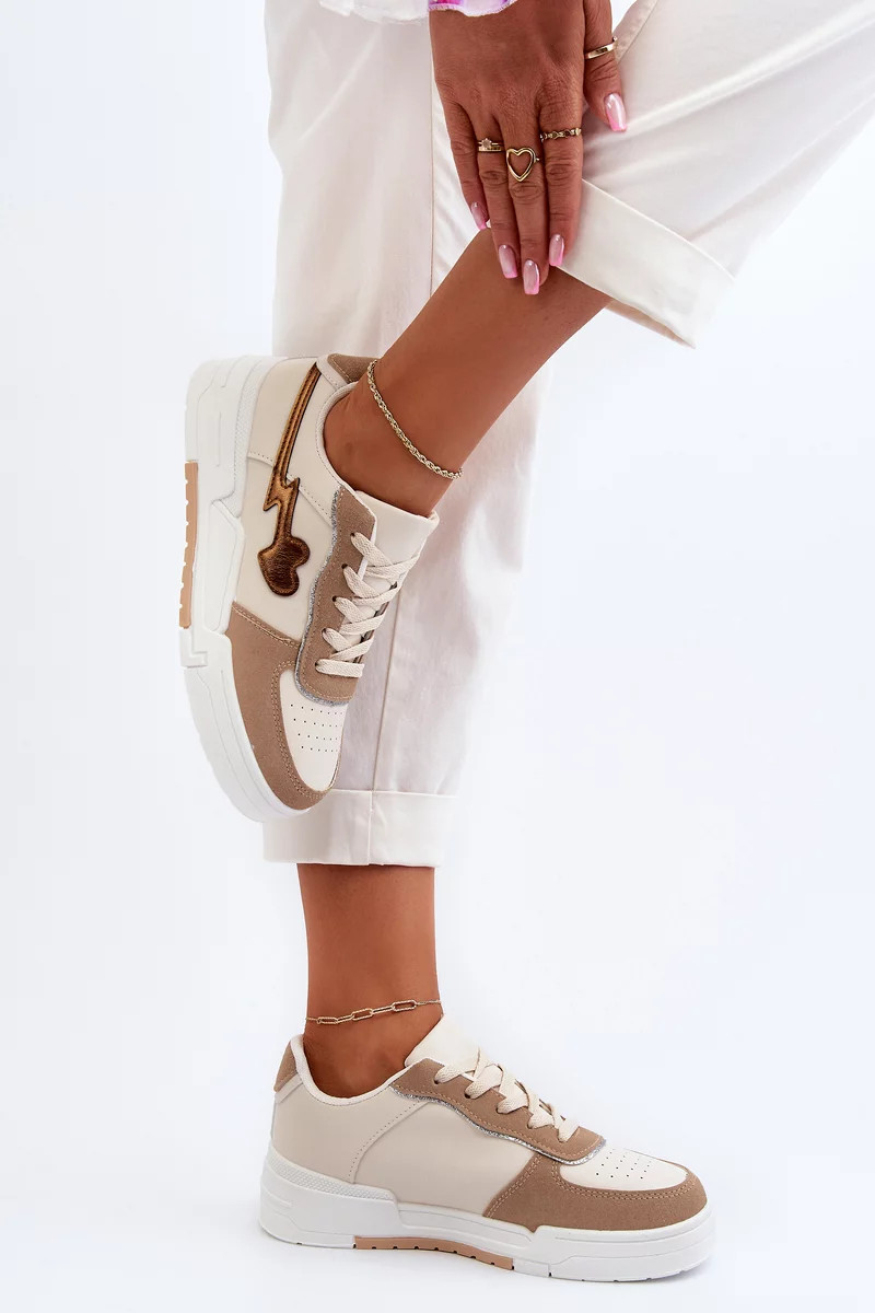 Dámske tenisky na platforme Beige Zeparine 39