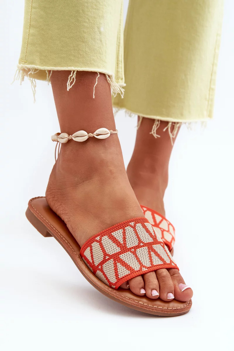 Dámske ploché papuče Orange Traivea 40