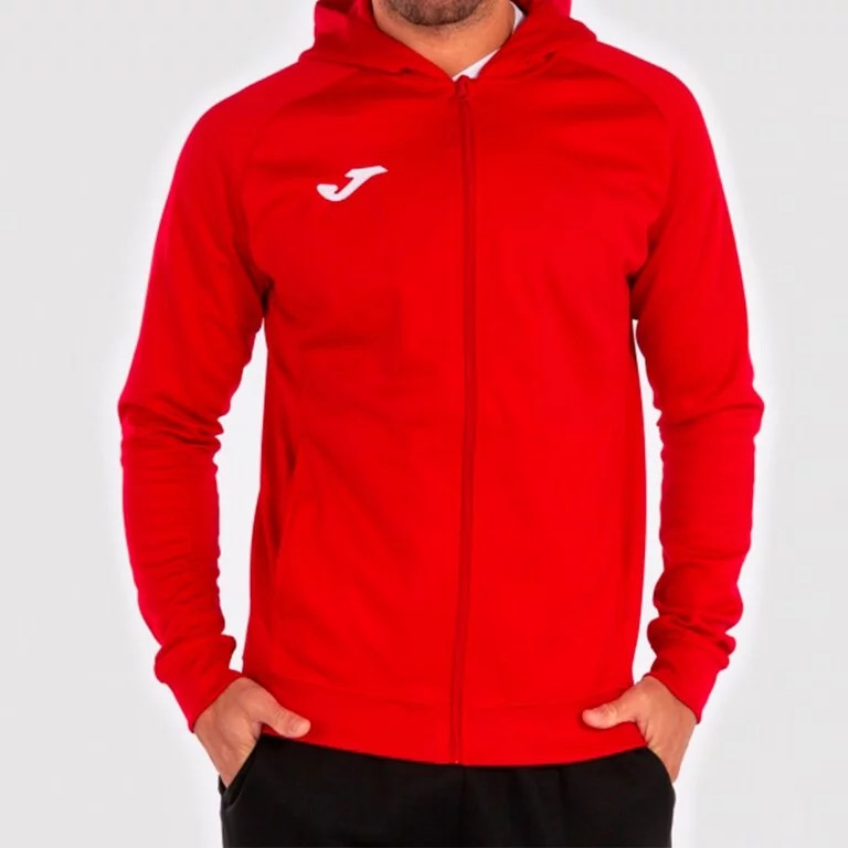 Pánská/chlapecká sportovní bunda Joma Menfis Red Velikost: XXL