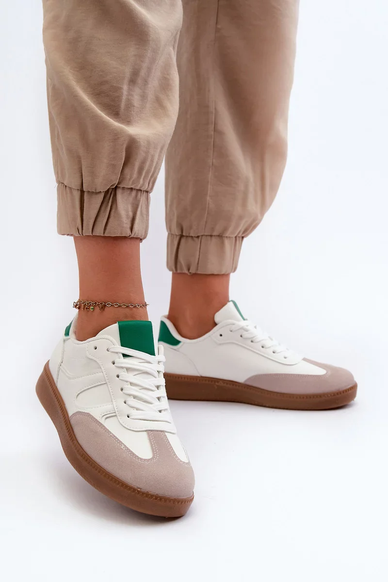 Dámske nízke športové tenisky, biele Uvetta 38