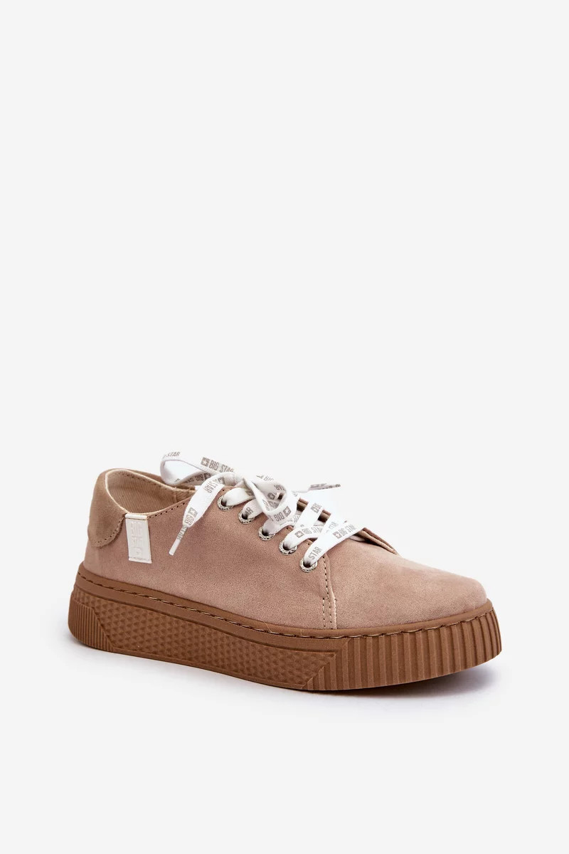 Dámske tenisky MEMORY FOAM SYSTEM BIG STAR Dark beige 37