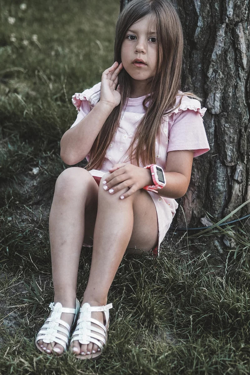 Detské sandále Gladiator so zapínaním na suchý zips, pestrofarebné Radovia 20