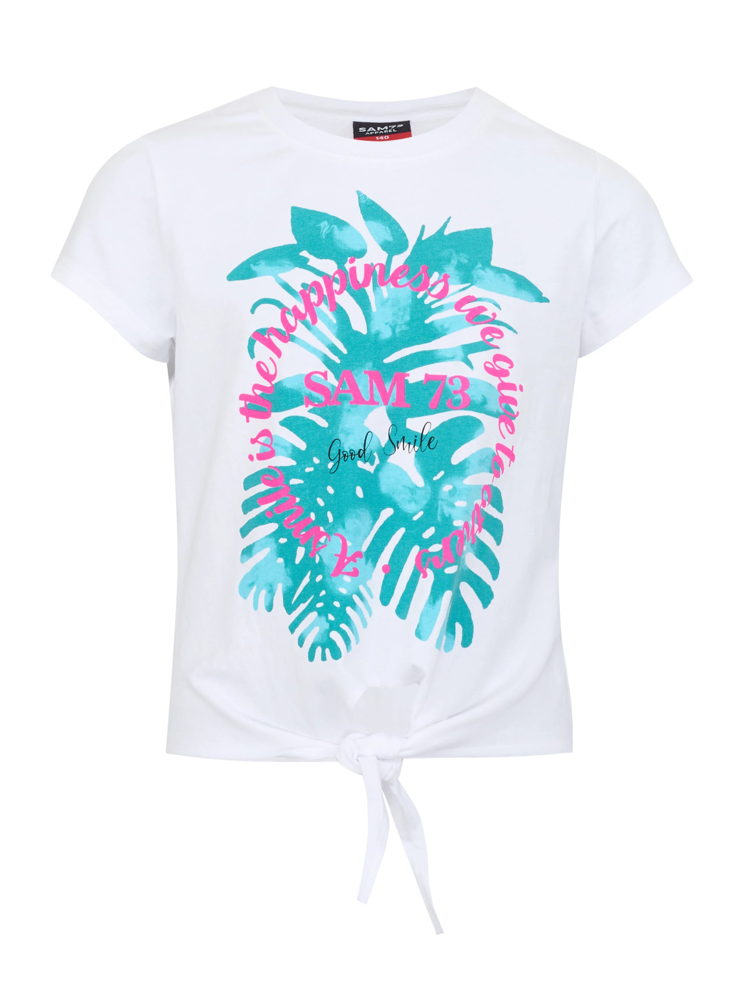 Sam 73 Dívčí bavlněné triko SAM73 Kiara bílé Velikost: 164