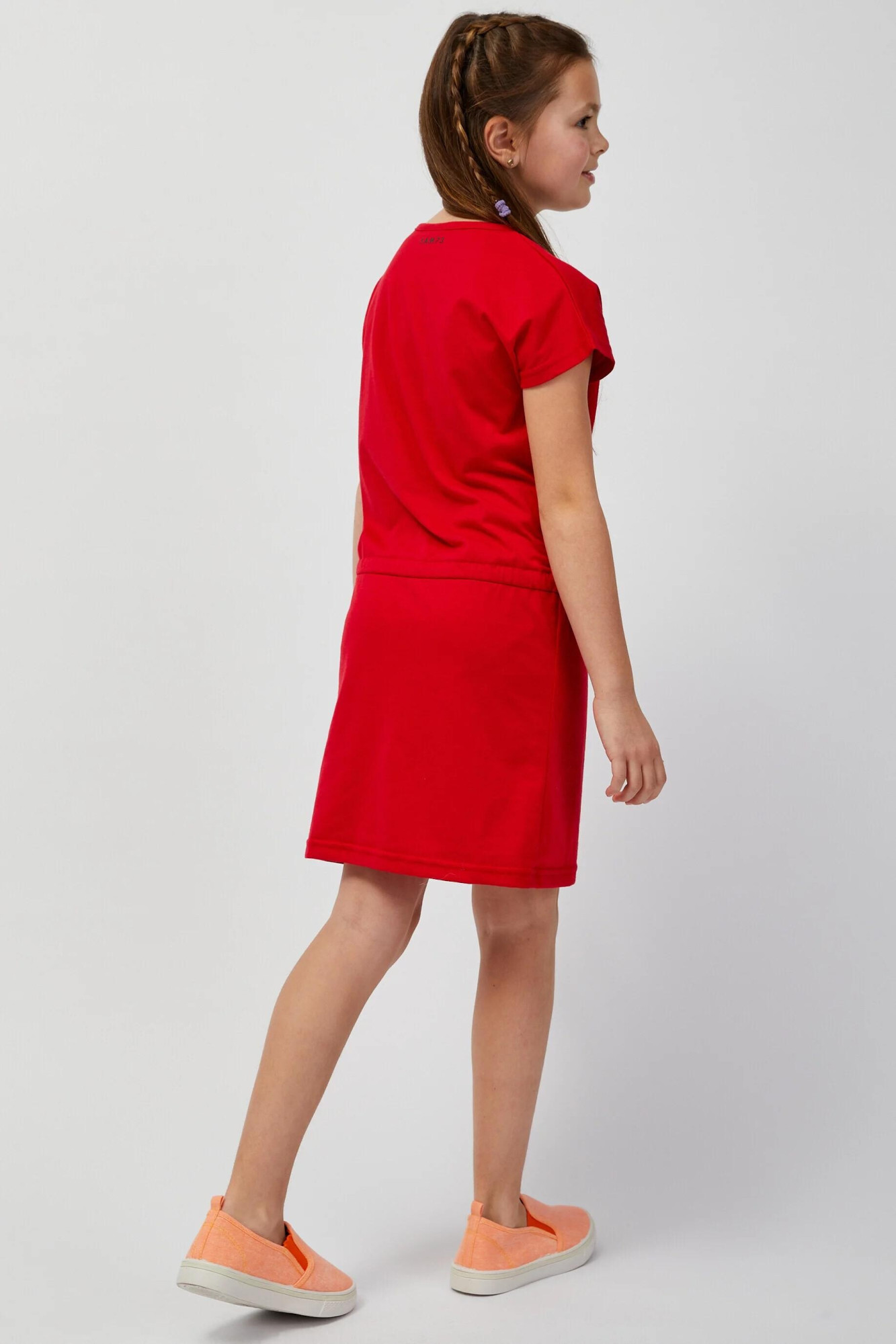 Dívčí šaty SAM 73 Lawrence červené Velikost: 164