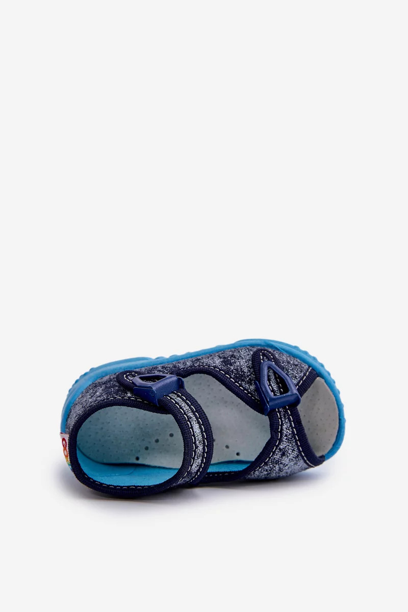 Detské papuče Sandále NEL GOKIDS Graphite 19