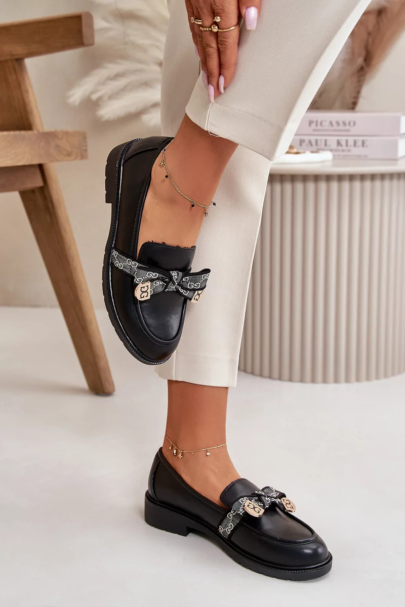 Dámske mokasíny s S.Barski Black 37 Dámske mokasíny s S.Barski Black 37