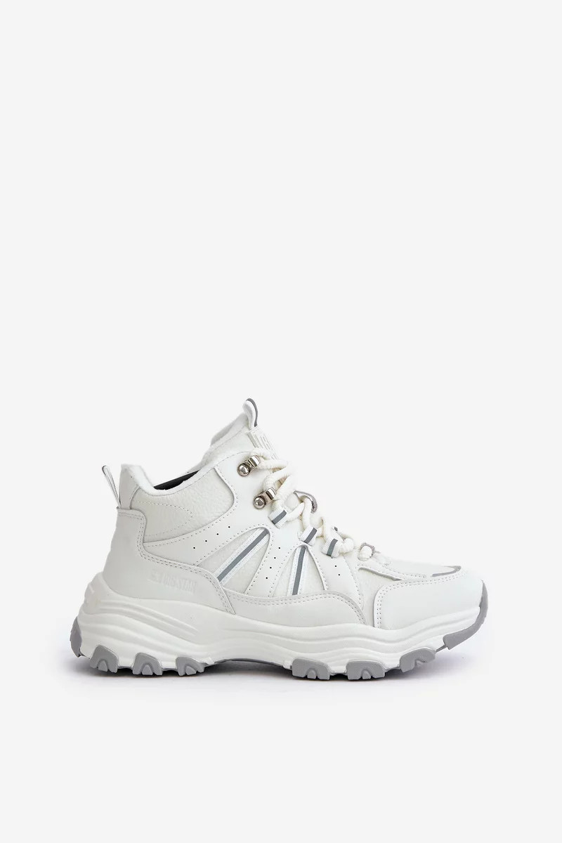 Zateplené dámske tenisky Big Star White 36