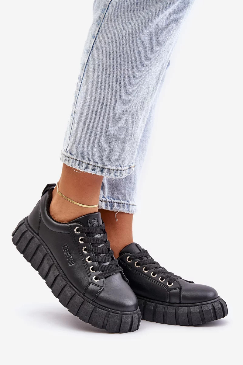 Zateplené dámske tenisky Big Star Black 38 Zateplené dámske tenisky Big Star Black 38