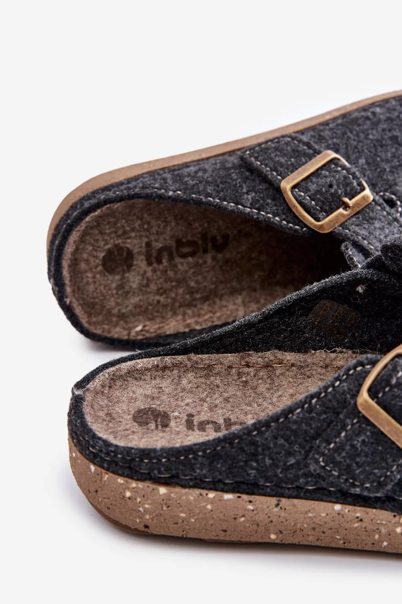 Pánske papuče s prackou Prophylactic Slipper Inblu Graphite 43