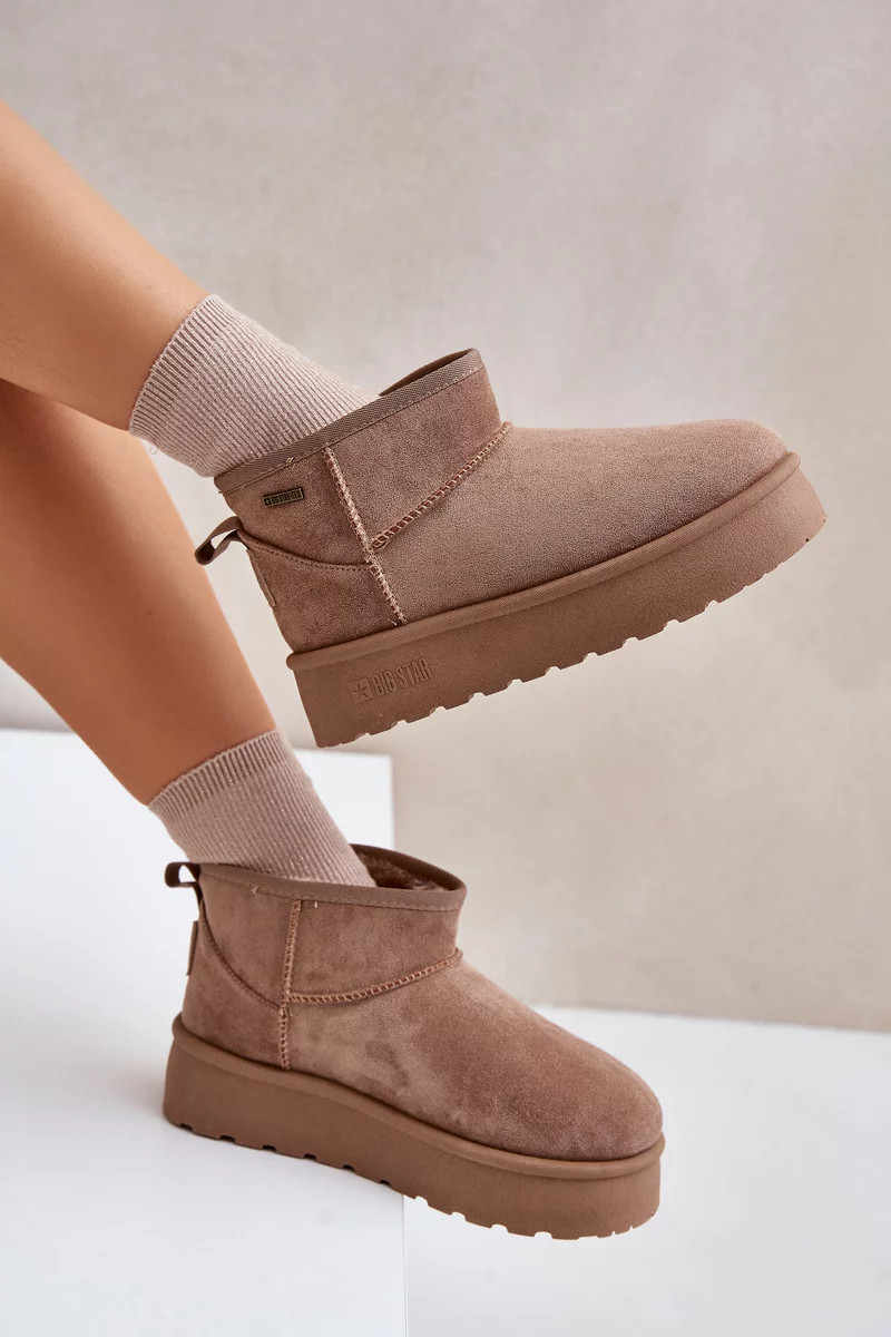 Nízke snežnice Big Star OO274A100 béžové 41