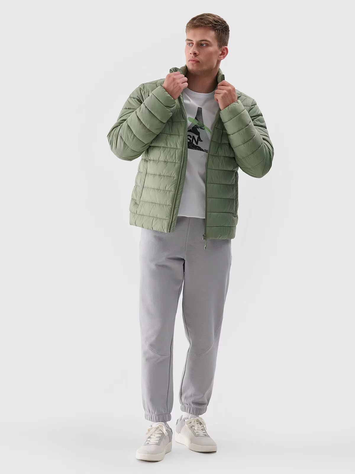 Pánska páperová bunda 4F 3XL