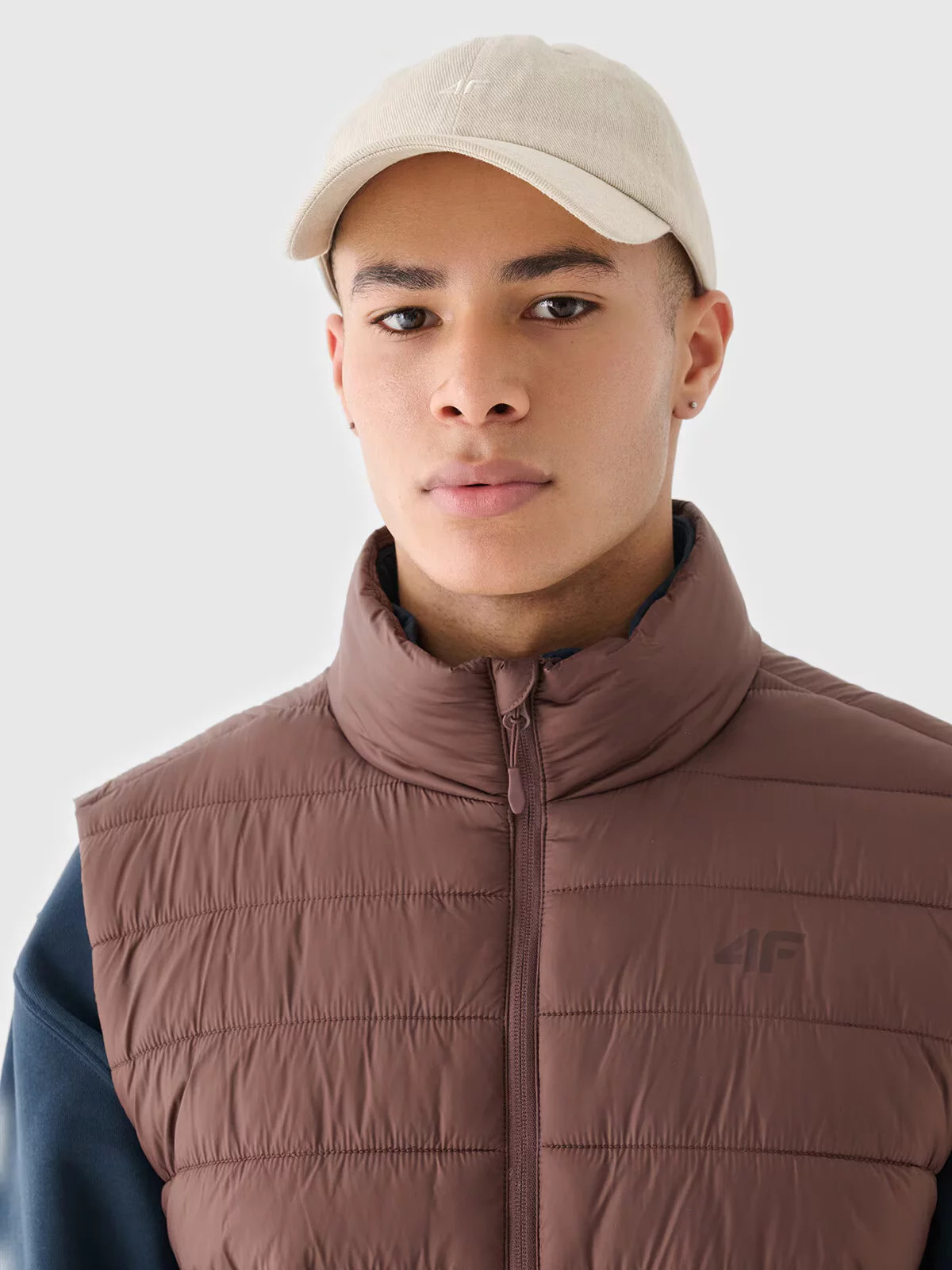 Pánska páperová vesta 4F M