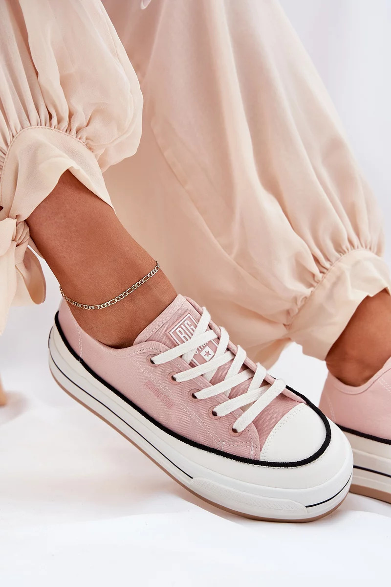 Dámske tenisky Big Star - ružové 40