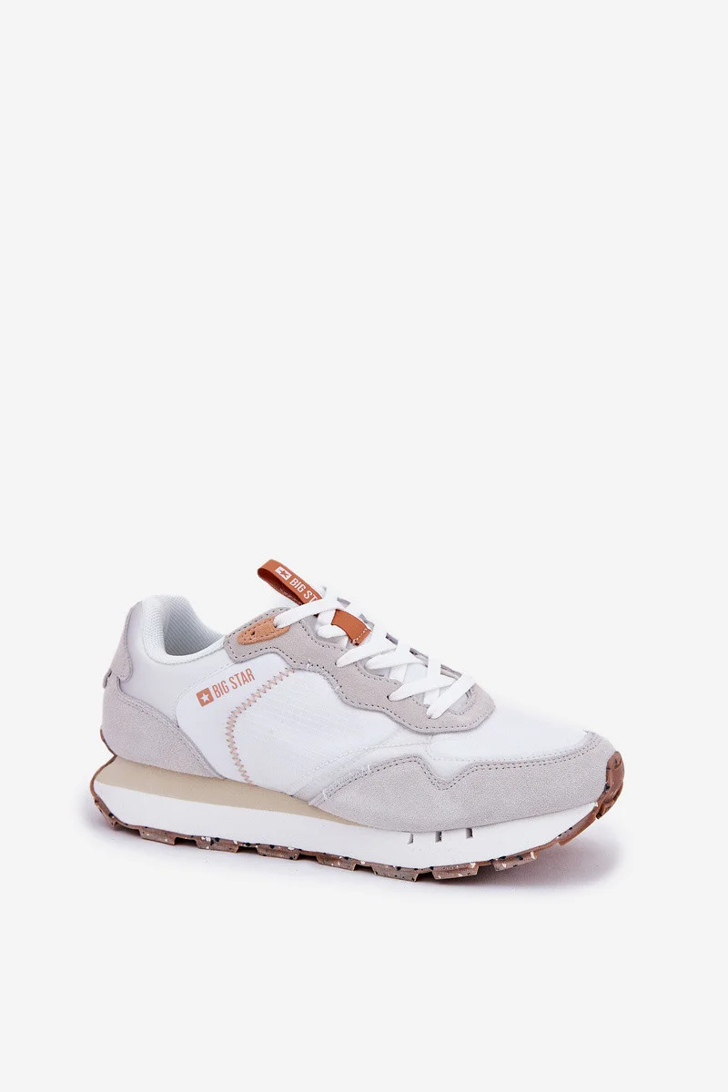 Dámske semišové čižmy Big Star HI-POLY SYSTEM - béžové 40