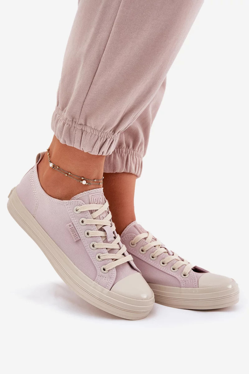 Dámske tenisky Big Star - svetlo ružové 38