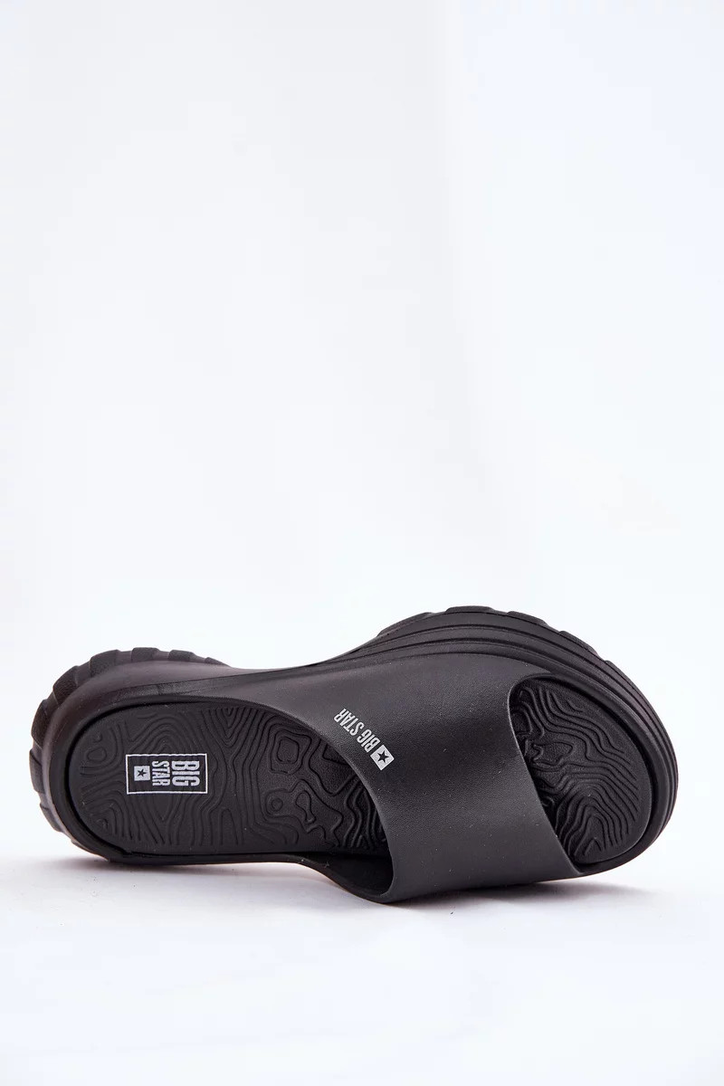 Dámske penové papuče Big Star - čierne 40