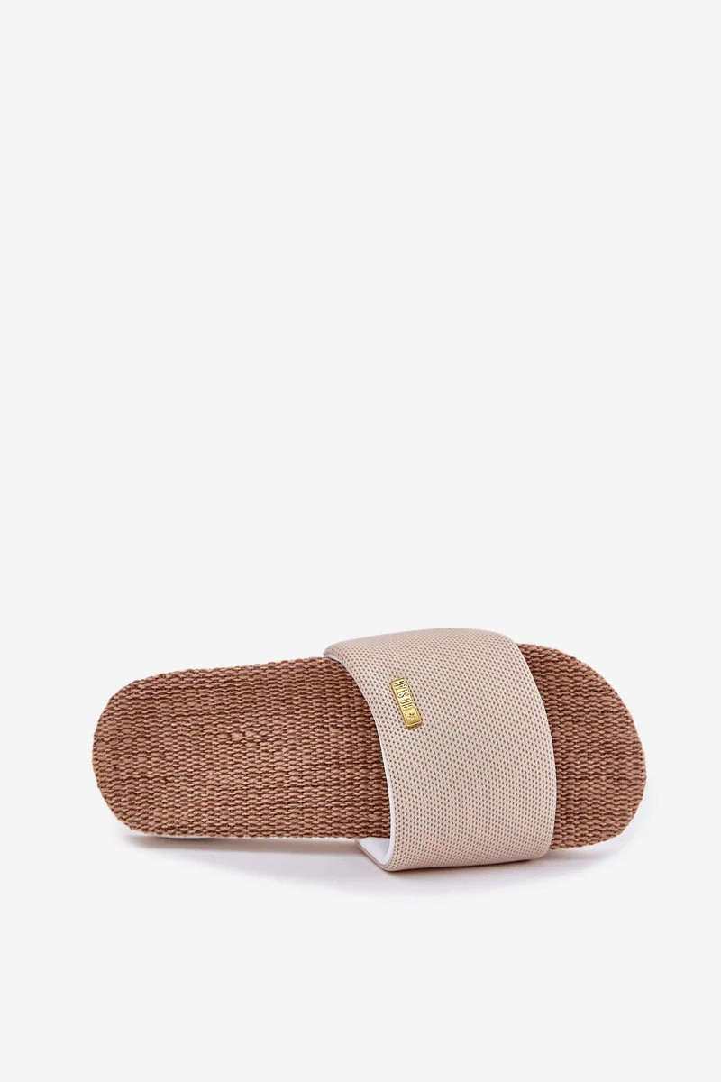 Dámske papuče Big Star - béžové 37