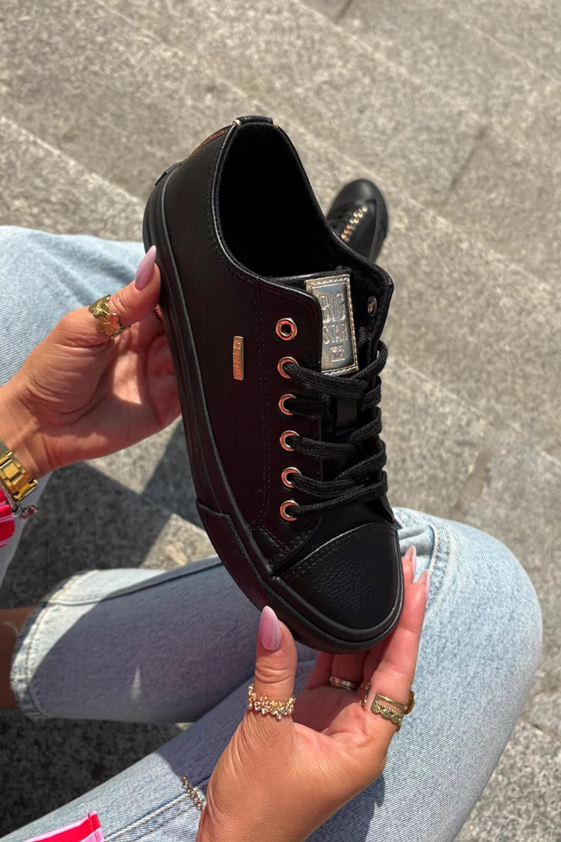 Dámske tenisky Big Star - čierne 36