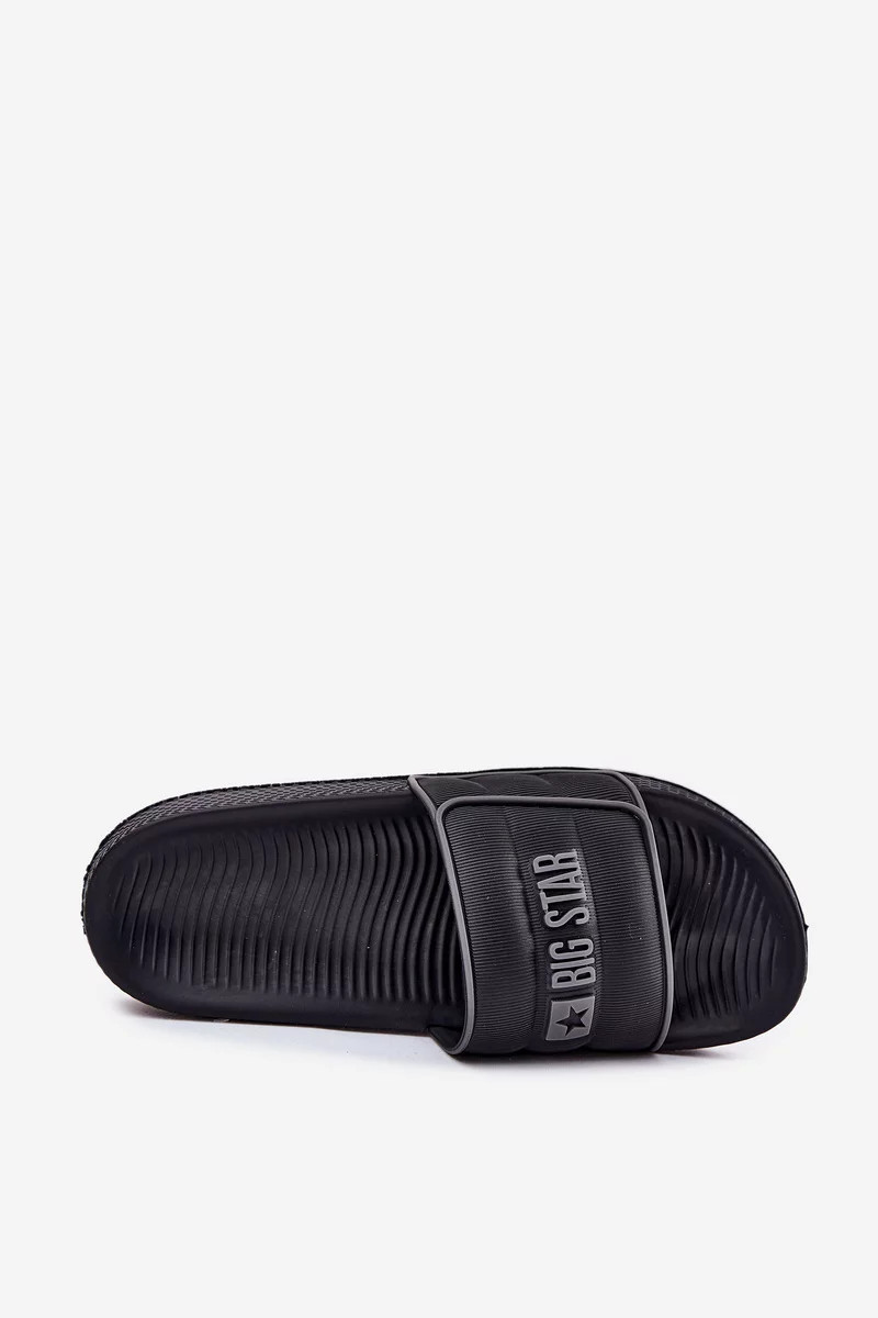 Pánske papuče Big Star - čierne 42