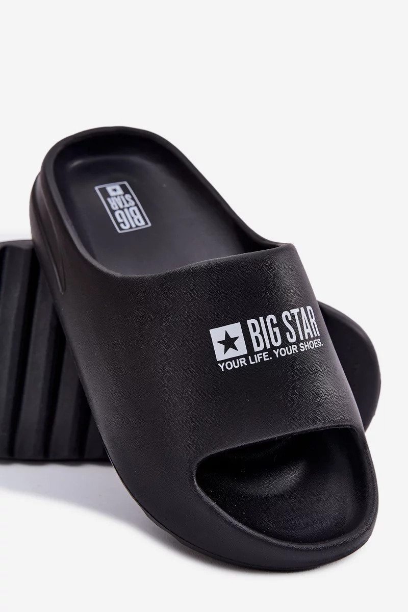 Pánske penové papuče Big Star - čierne 46