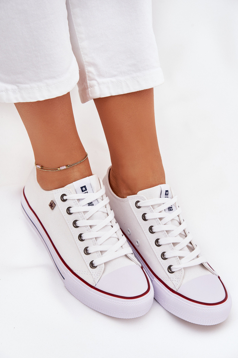 Dámske nízke tenisky Big Star - biele 36