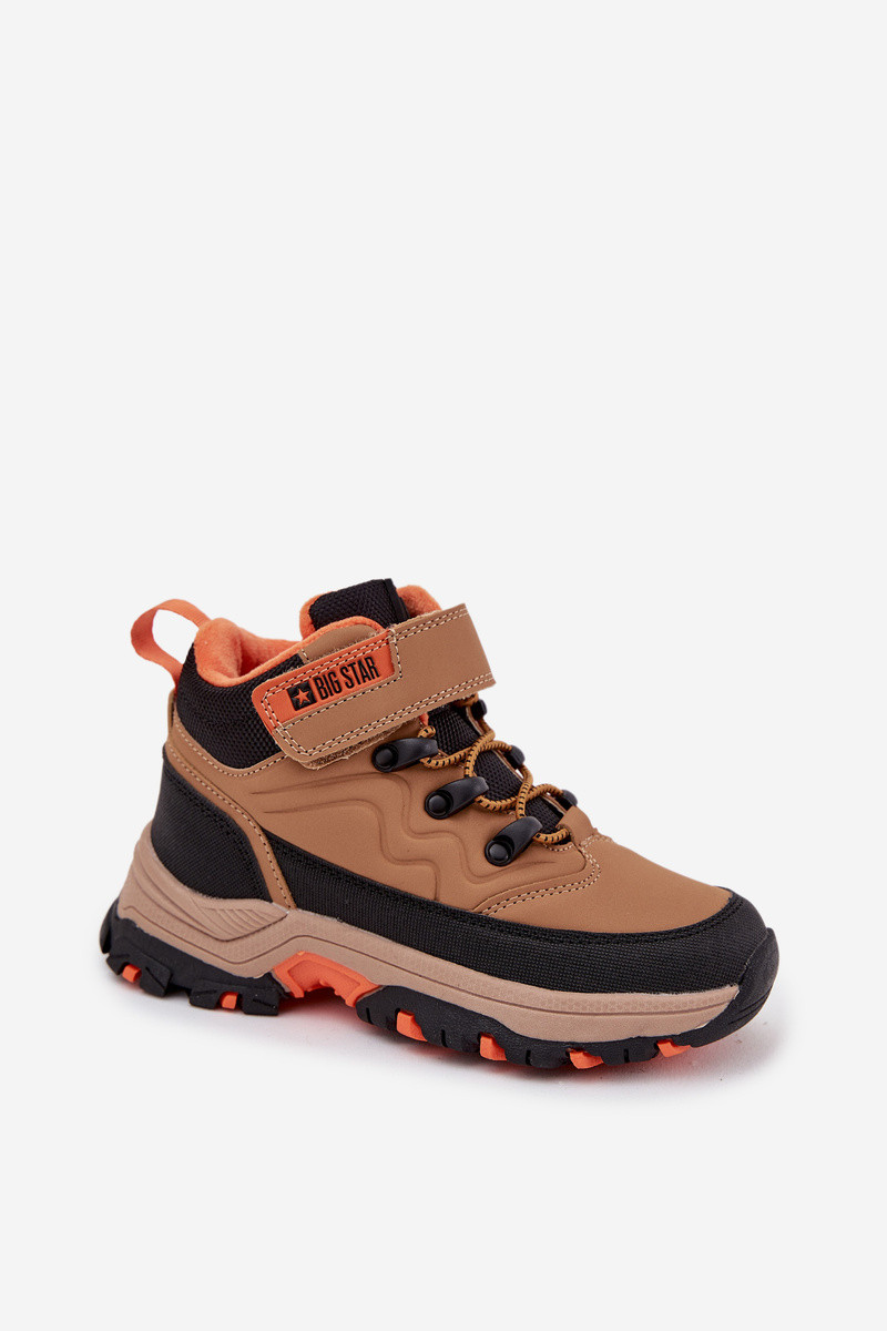 Detský zimný traper Big Star - hnedý 30