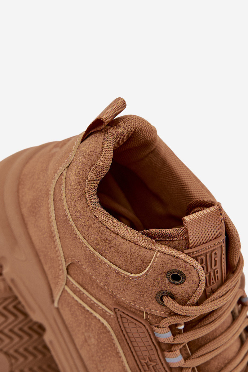 Pánske tenisky Big Star HI-POLY SYSTEM - svetlohnedé 43