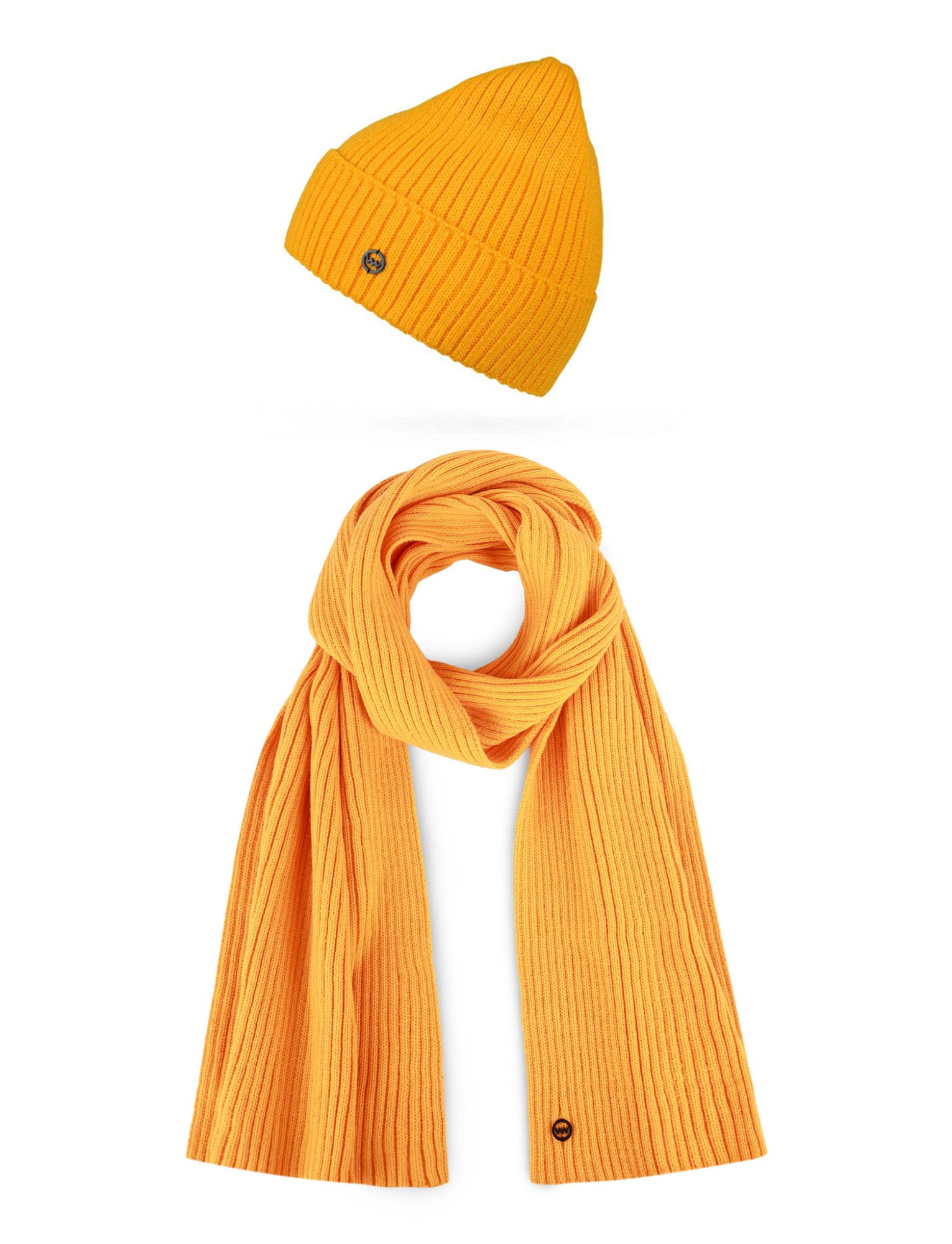 Dámský set šály a čepice Vuch Rowdy Set Yellow