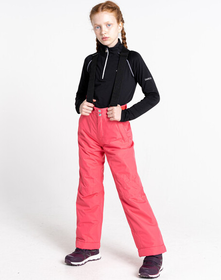 Dětské lyžařské kalhoty Dare2B Motive DKW406-S9Q růžové Růžová 7-8 let