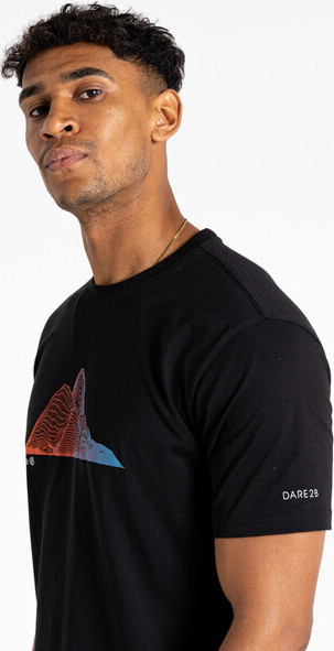 Pánské tričko Dare2B DMT685-800 černé Černá XL