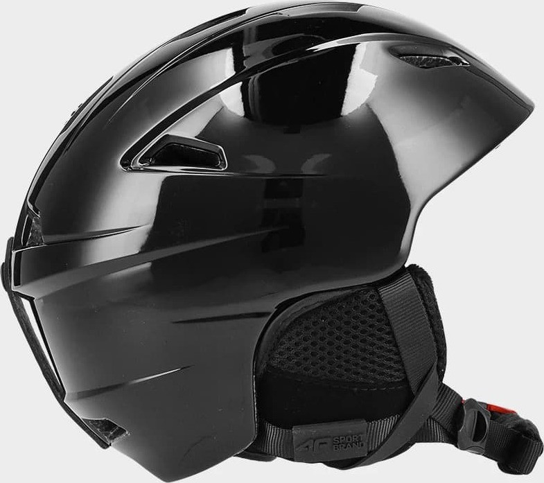 Dámská yžařská helma 4F H4Z22-KSD002-10S černá Černá S/M (52-56CM)