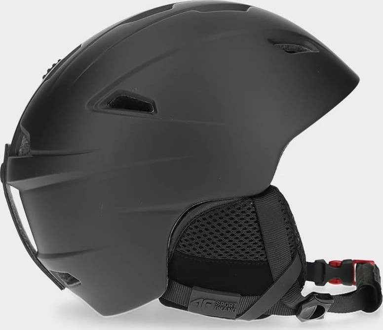 Levně Pánská lyžařská helma 4F H4Z22-KSM002-20S černá Černá S/M (55-59CM)